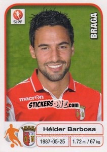 Sticker Helder Barbosa - Futebol 2012-2013 - Panini