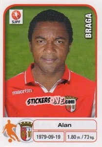 Sticker Alan - Futebol 2012-2013 n. 75 - Panini