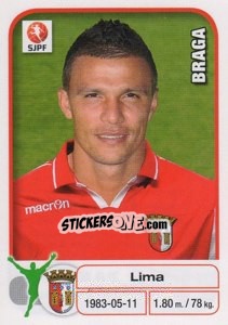 Cromo Lima - Futebol 2012-2013 - Panini