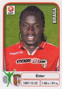 Sticker Eder - Futebol 2012-2013 n. 79 - Panini