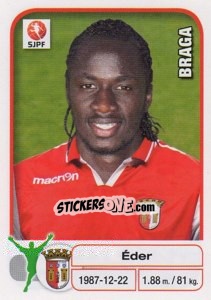 Sticker Eder - Futebol 2012-2013 - Panini