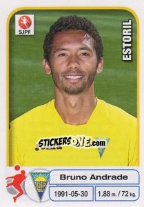 Sticker Bruno Andrade - Futebol 2012-2013 n. 85 - Panini