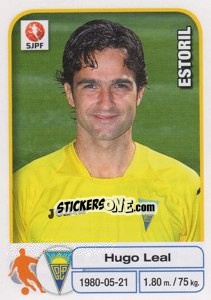 Sticker Hugo Leal - Futebol 2012-2013 n. 90 - Panini