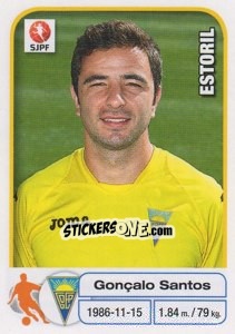 Sticker Goncalo Santos - Futebol 2012-2013 n. 93 - Panini