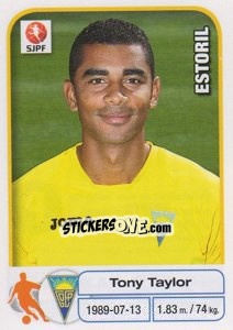 Sticker Tony Taylor - Futebol 2012-2013 - Panini