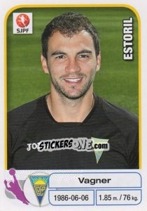 Sticker Vagner - Futebol 2012-2013 n. 100 - Panini