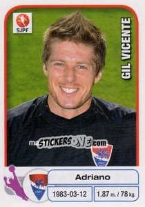 Sticker Adriano - Futebol 2012-2013 n. 103 - Panini