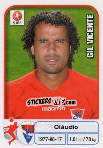 Sticker Claudio - Futebol 2012-2013 n. 105 - Panini
