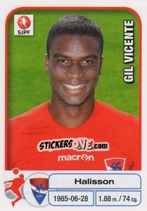 Sticker Halisson - Futebol 2012-2013 n. 106 - Panini