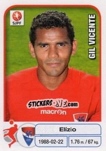 Sticker Elizio - Futebol 2012-2013 n. 108 - Panini