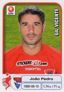 Sticker Joao Pedro - Futebol 2012-2013 n. 109 - Panini