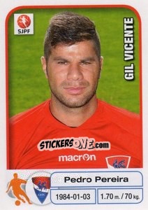 Sticker Pedro Pereira - Futebol 2012-2013 n. 115 - Panini