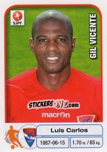 Sticker Luis Carlos - Futebol 2012-2013 n. 116 - Panini