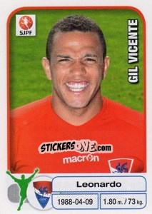 Sticker Leonardo - Futebol 2012-2013 n. 117 - Panini