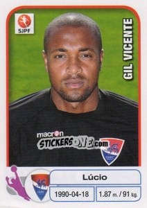 Sticker Lucio - Futebol 2012-2013 n. 120 - Panini