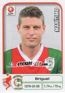 Sticker Briguel - Futebol 2012-2013 n. 124 - Panini