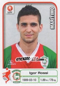 Sticker Igor Rossi - Futebol 2012-2013 n. 125 - Panini