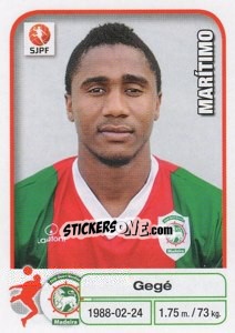 Sticker Gege - Futebol 2012-2013 n. 126 - Panini