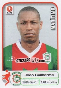 Sticker Joao Guilherme - Futebol 2012-2013 n. 127 - Panini
