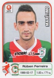 Sticker Ruben Ferreira - Futebol 2012-2013 n. 129 - Panini