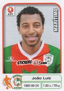 Sticker Joao Luiz - Futebol 2012-2013 n. 131 - Panini
