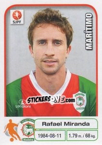 Figurina Rafael Miranda - Futebol 2012-2013 - Panini