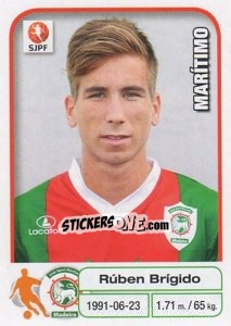 Sticker Ruben Brigido - Futebol 2012-2013 n. 133 - Panini
