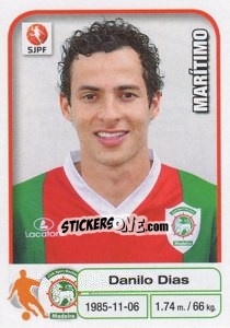 Sticker Danilo Dias - Futebol 2012-2013 n. 135 - Panini