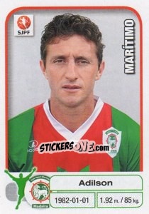 Sticker Adilson - Futebol 2012-2013 n. 138 - Panini