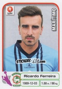 Sticker Ricardo Ferreira - Futebol 2012-2013 n. 140 - Panini