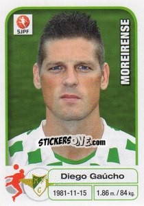 Sticker Diego Gaucho - Futebol 2012-2013 n. 146 - Panini
