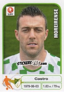 Sticker Castro - Futebol 2012-2013 n. 150 - Panini
