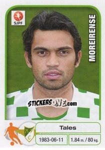 Figurina Tales - Futebol 2012-2013 - Panini