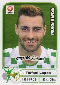 Sticker Rafael Lopes - Futebol 2012-2013 n. 157 - Panini