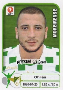 Sticker Ghilas - Futebol 2012-2013 - Panini