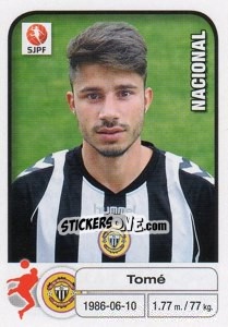 Sticker Tome - Futebol 2012-2013 n. 165 - Panini