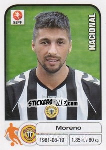 Sticker Moreno - Futebol 2012-2013 n. 170 - Panini