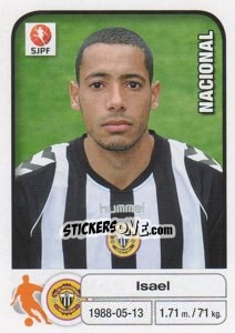 Cromo Isael - Futebol 2012-2013 - Panini