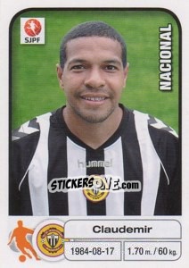 Sticker Claudemir - Futebol 2012-2013 n. 173 - Panini