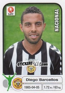 Sticker Diego Barcellos - Futebol 2012-2013 - Panini