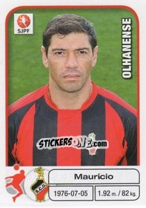 Sticker Mauricio - Futebol 2012-2013 n. 185 - Panini