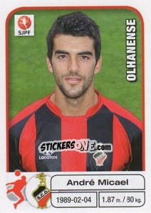Cromo Andre Micael - Futebol 2012-2013 - Panini