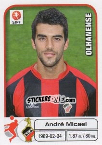 Sticker Andre Micael - Futebol 2012-2013 n. 186 - Panini