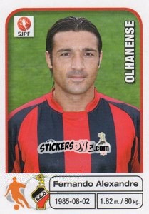 Sticker Fernando Alexandre - Futebol 2012-2013 n. 190 - Panini