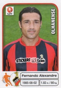 Cromo Fernando Alexandre - Futebol 2012-2013 - Panini