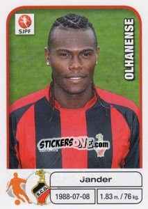 Sticker Jander - Futebol 2012-2013 - Panini