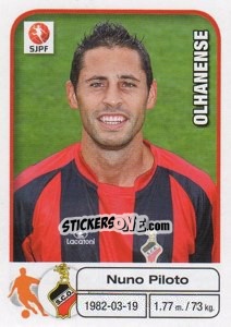 Sticker Nuno Piloto - Futebol 2012-2013 - Panini