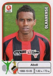 Sticker Abdi - Futebol 2012-2013 - Panini