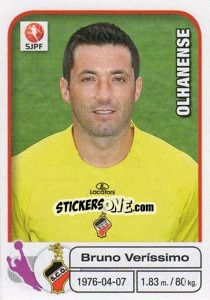 Sticker Bruno Verissimo - Futebol 2012-2013 n. 200 - Panini