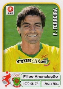 Sticker Filipe Anunciacao - Futebol 2012-2013 n. 204 - Panini